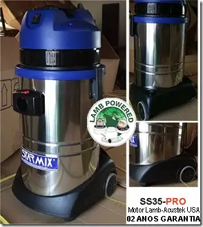 Aspirador Industrial Compacto STARMIX SS35 PRO